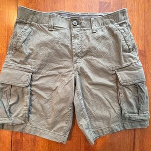 Sonoma Cargo Shorts Flexwear Men’s Size 34 Olive Green